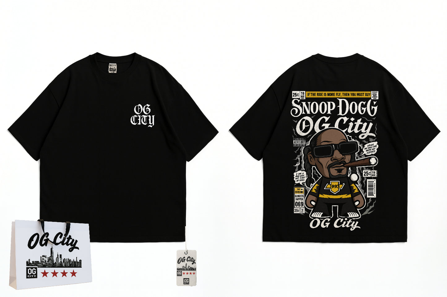 OG City x Snoop Dogg Oversized Tee